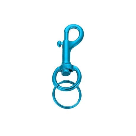 CARABINER METAL COLOURS ASSORTED 45MM