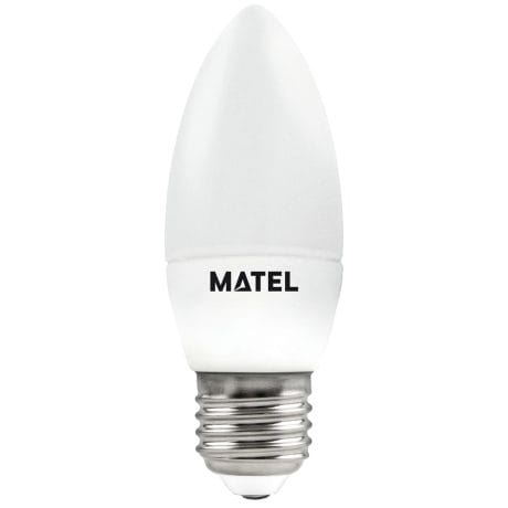 LED BULB CANDLE MATEL E14 5W RGB