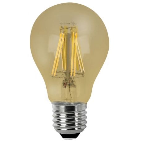 LED BULB STANDARD VINTAGE FILAMENT MATEL E27 6W