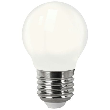 LED BULB FILAMENT SPHERICAL MATEL G45 E27 4W COOL OPAL