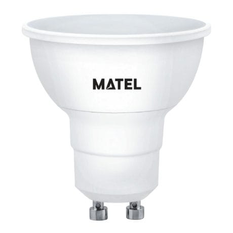 LED BULB MATEL GU10 5W COOL (3 INTENSITIES)