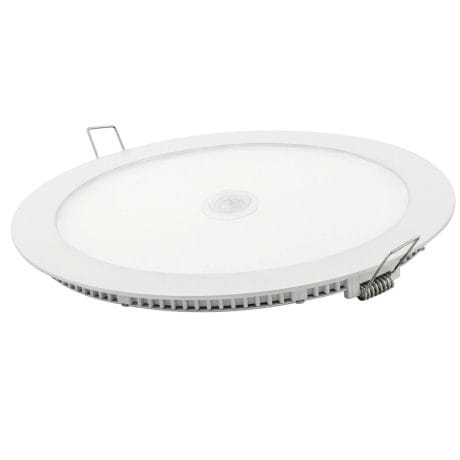 ROUND LED DOWNLIGHT SENSOR MATEL WHITE 18W NEUTRAL