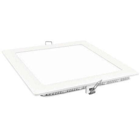 SQUARE LED DOWNLIGHT WHITE MATEL 9W WARM