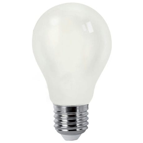 LED GLOEIDRAAD STANDAARD MATEL E27 A60 8W KOEL OPAAL