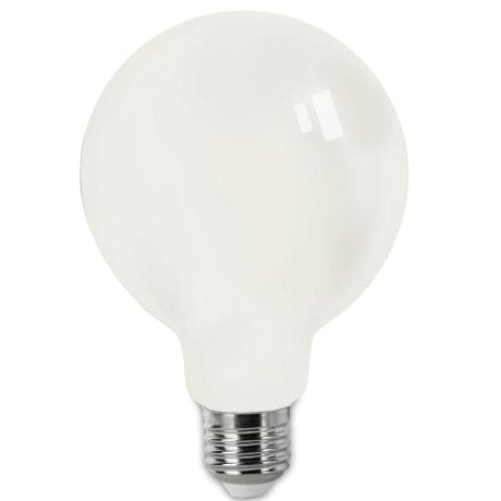 LED GLOEIDRAAD MATEL E27 G80 8W KOEL OPAAL