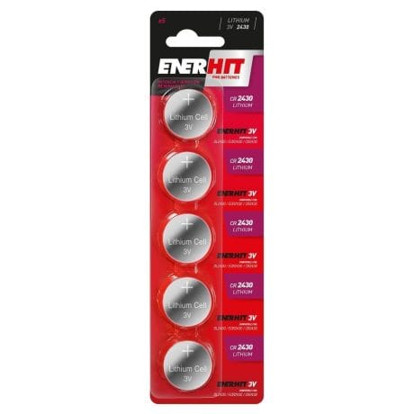 LITHIUM BUTTON BATTERY ENERHIT 3V CR-2430