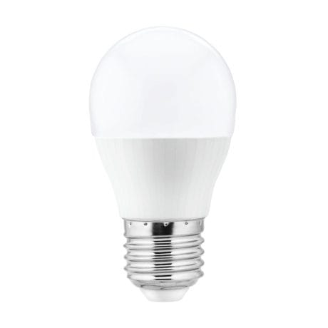 LED BULB SPHERICAL MATEL CHIP SAMSUNG E27 8W NEUTRAL