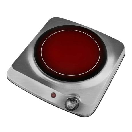 STAINLESS VITRO STOVE 1 BURNER 1200W KÜKEN
