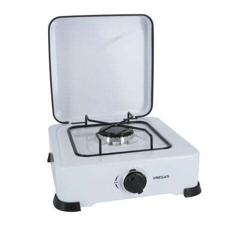 GAS COOKER YREGAS ENAMELLED WHITE 1 BURNER