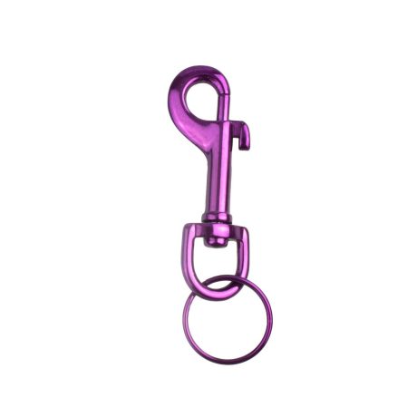 CARABINER METAL COLOURS ASSORTED 65MM