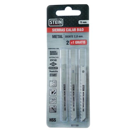 JIGSAW STEIN B&D METAL TOOTHED CUT 1.2MM