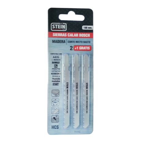 JIGSAW STEIN WOOD BOSCH ROUGH STRAIGHT CUT 100MM