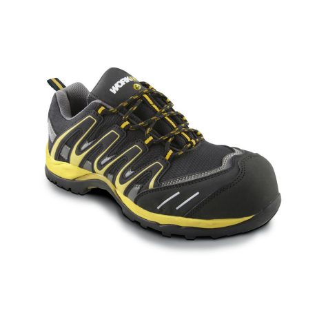 SAFETY SHOE ESD WORKFIT TRAIL YELLOW No.37